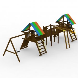 Детский игровой комплекс VikingWood Персей Премиум