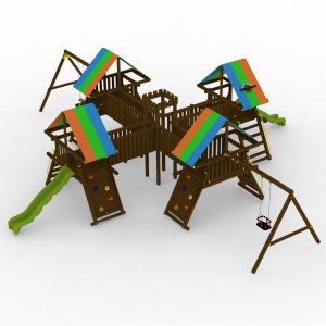Детский игровой комплекс VikingWood Марсель Премиум