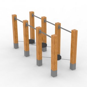 Детский спортивный комплекс VikingWood ПП-008